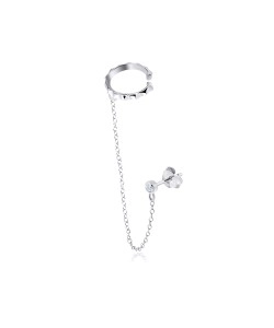 Stud Earring with Ear Cuff STC-221